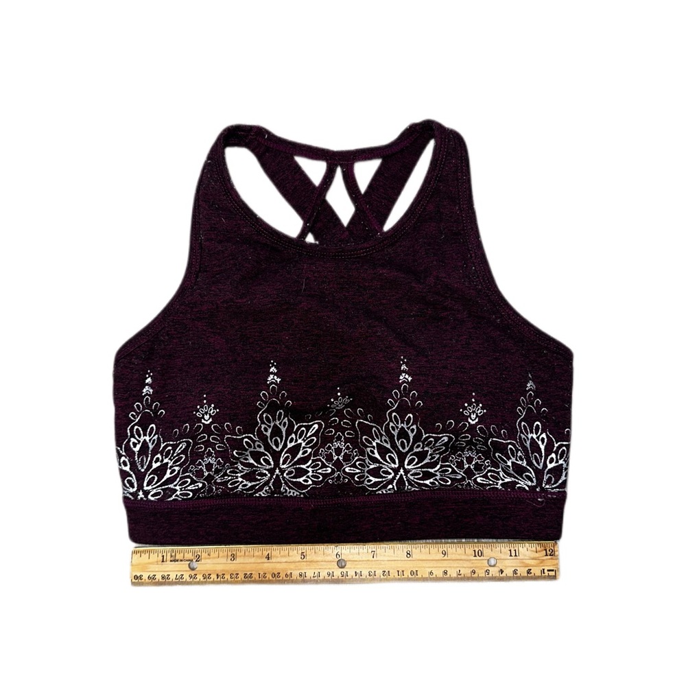 Patterned Sports Bra - Picture 2 of 3